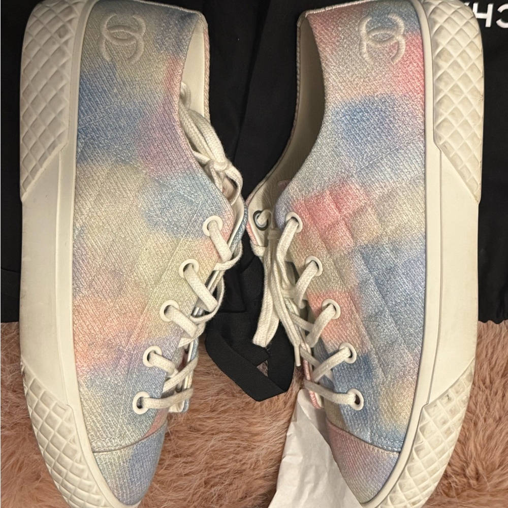 Colorful CHANEL Women's Sneakers
